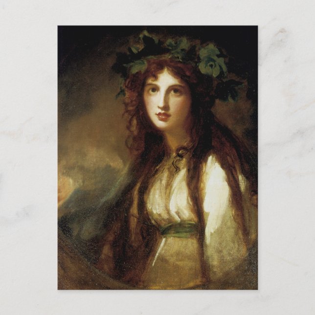 Emma, Lady Hamilton Postcard (Front)