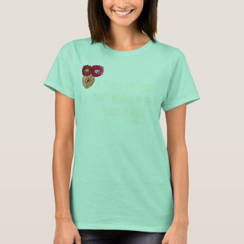 Emma Loved LadiesFloral Tee LS