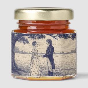 Emma & Mr. Knightley Honey Jar Favors