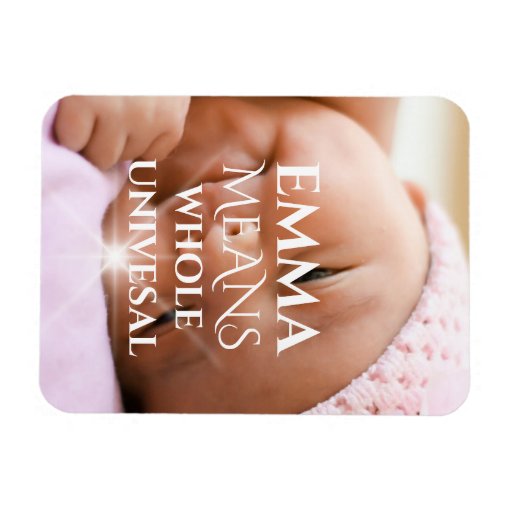 Emma Name Meaning Baby Shower Photo New Zazzle