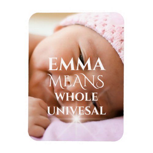 Emma Name Meaning Baby Shower Photo New Magnet