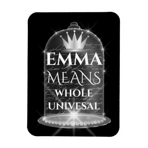 Emma Name Meaning Bridal Birthday Crown Magnet