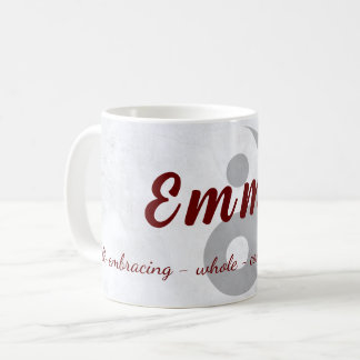 {Emma} Name Meaning Mug