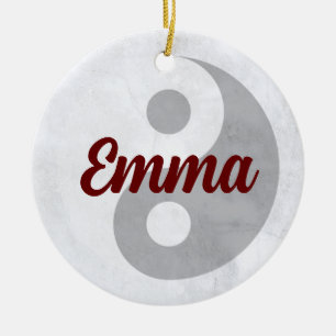 {Emma} Name Meaning Ornament