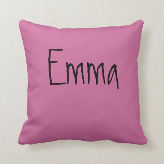 Emma name pillow | Zazzle.com