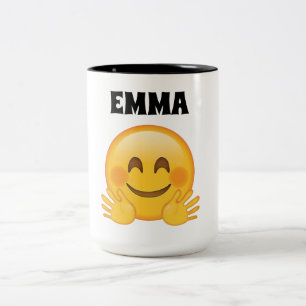 Emma- Personalized emoji coffee mug