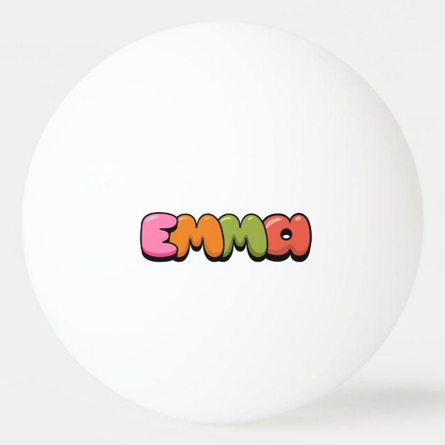 Emma Ping Pong Ball (Front)