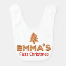 Emma’s First Christmas Gingerbread Personalized