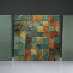 EMMA Sage Abstract Square Collection Faux Relief Ceramic Tile<br><div class="desc">Introducing EMMA, our exquisite sage green ceramic tile collection that captures the allure and sophistication of the French countryside. This charming set of 15 tile variations effortlessly blends old-world charm with modern-day versatility. Made of highly durable, low-maintenance ceramics, "Emma" is perfect for walls, kitchen backsplashes, or fireplaces. Each tile showcases...</div>