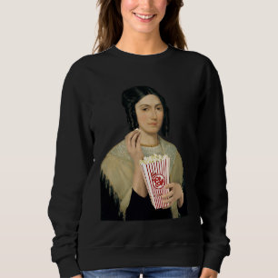 Emma Smith Eating Popcorn Funny Mormon Exmormon T Sweatshirt
