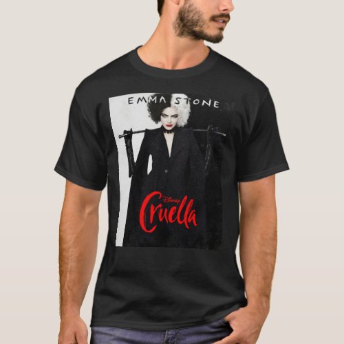Emma stone  Cruella  new movie Classic T_Shirt