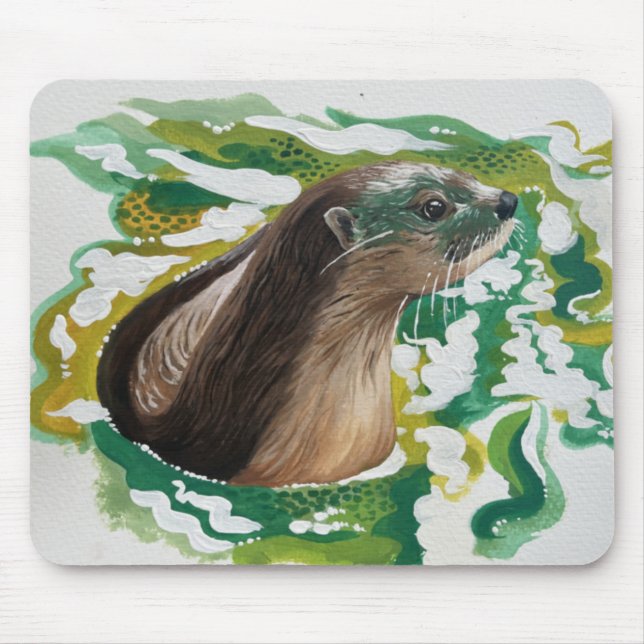 Emma the Otter MousePad (Front)