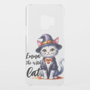 Emma The Witch's Cat Halloween's Day Uncommon Samsung Galaxy S9 Case