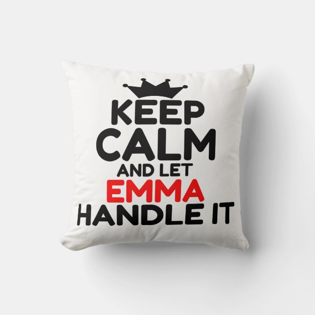 EMMA THROW PILLOW (Front)