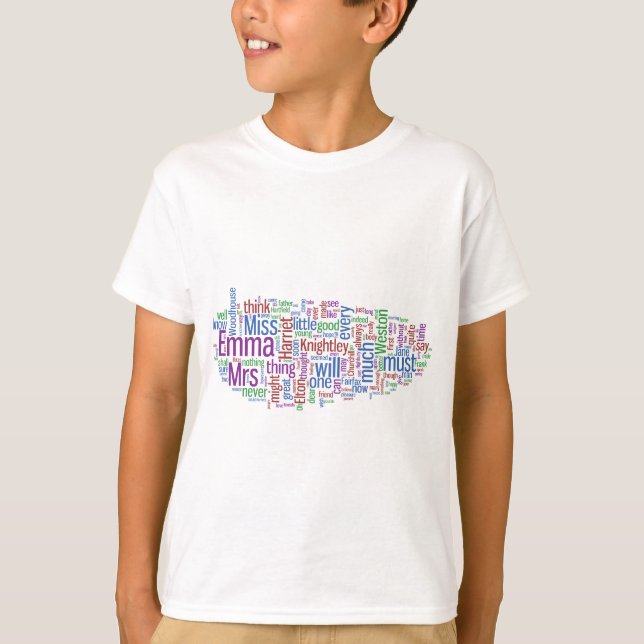 Emma Word Cloud T-Shirt (Front)