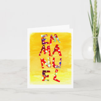 Emmanuel Card