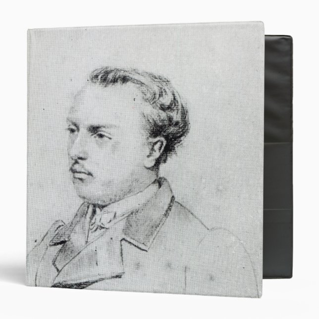 Emmanuel Chabrier aged 20, 1861 3 Ring Binder (Front/Inside)