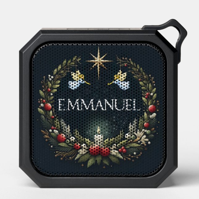 Emmanuel Christmas angels Bluetooth Speaker (Front)