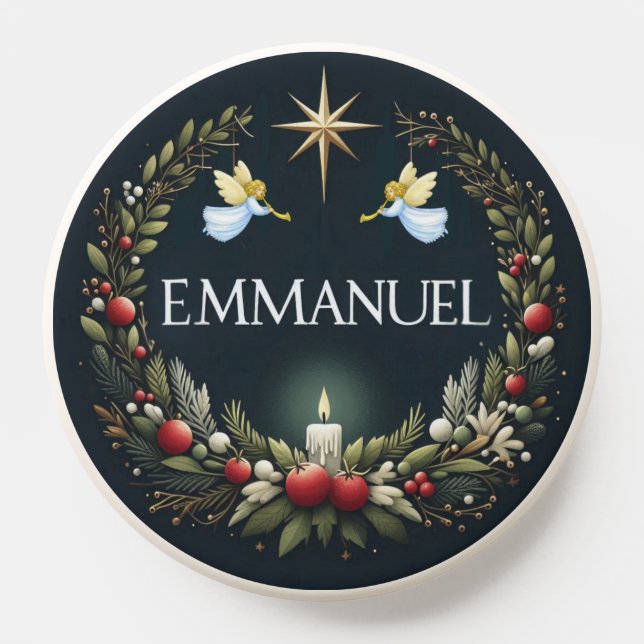 Emmanuel Christmas angels PopSocket (Popsocket)