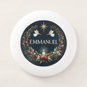 Emmanuel Christmas angels Wham-O Frisbee