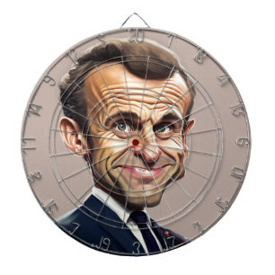 Emmanuel Macron Dartboard