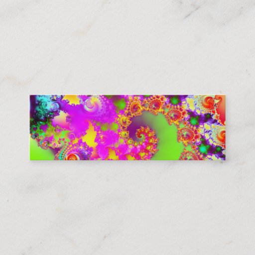 Customizable Emma's Garden IV · Fractal Art · Monsoon Business Card Template
