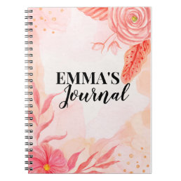 Emma&#39;s Journal Customizable