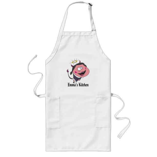 Emma's Kitchen Funny Personalized Kitchen Aprons (Front)
