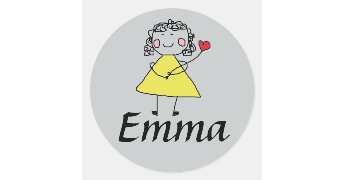 Emma's Stickers | Zazzle