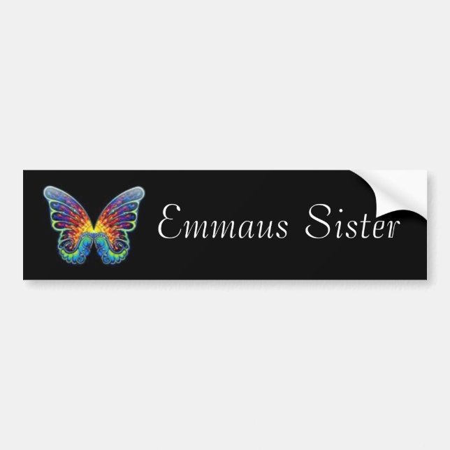 Emmaus Sister Bumper Sticker (Front)