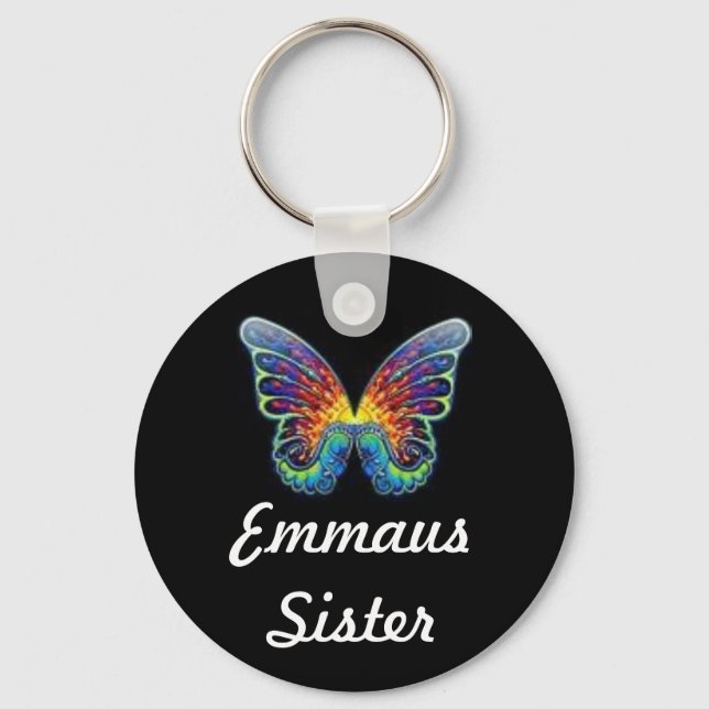 Emmaus Sister Keychain (Front)