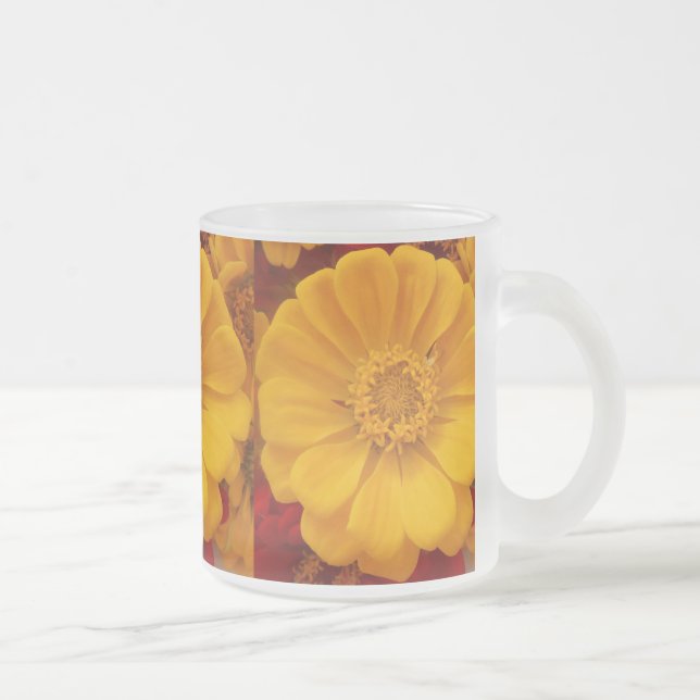 Emmeline Frosted Glass Coffee Mug (Right)