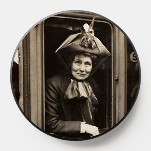 Emmeline Pankhurst Feminist and Suffragette PopSocket