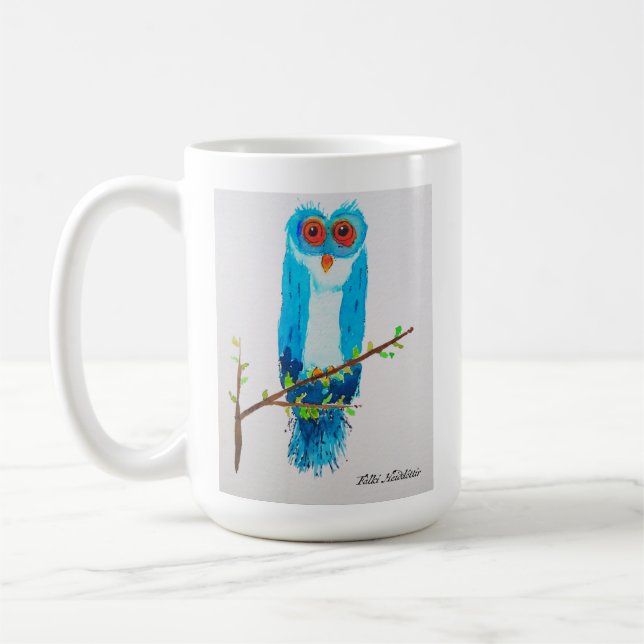 Emmet the Owl Coffee Mug (Left)