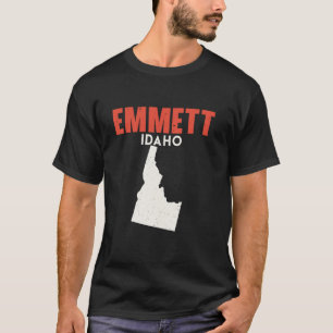 Emmett Idaho USA State America Travel Idahoan T-Shirt