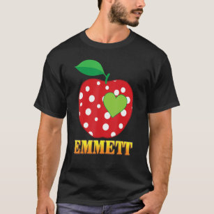 Emmett Love School Back To School Boy Kid Student  T-Shirt