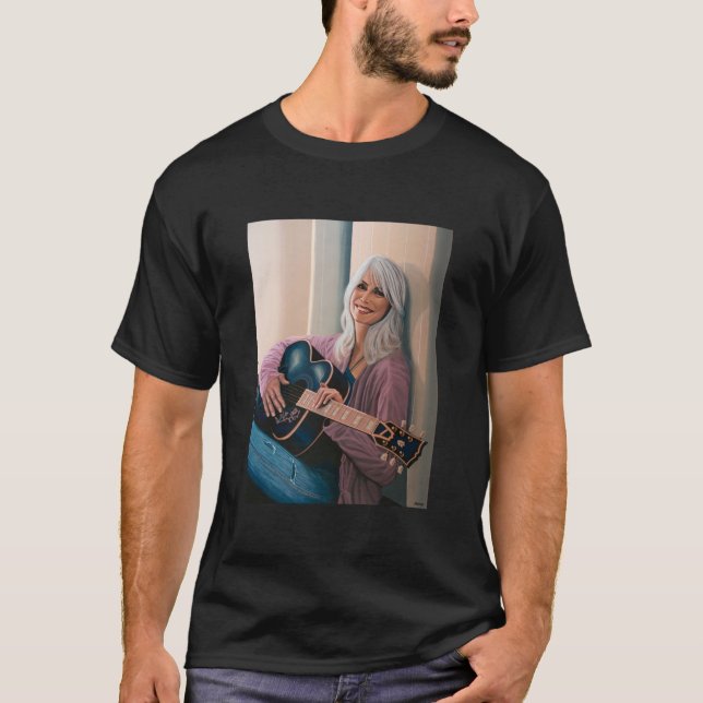 Emmylou Harris Painting T-Shirt (Front)