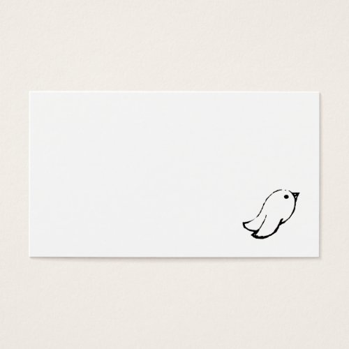 Emo Bird Business Card