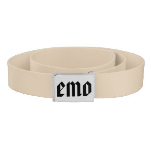 Emo - Black Tan - Emo - Goth - Belt