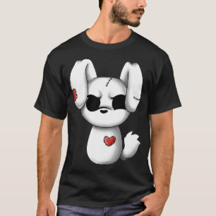 Emo Chibi Kawaii Easter Goth Emo Bunny Pullover