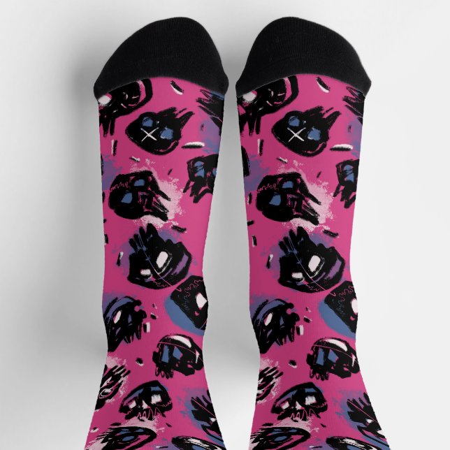 Emo Clothing & Shoes  Women's Fashion Crew Socks (Top)