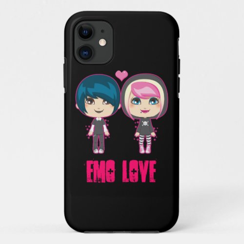 Emo Couple iPhone 11 Case