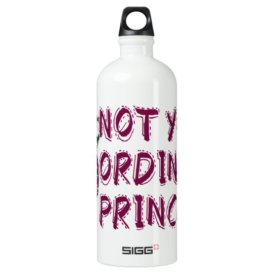 Emo /dark/tough/Princess Aluminum Water Bottle | Zazzle.com