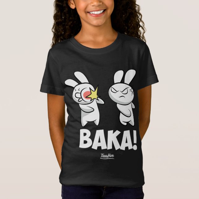 Emo Emotional Aesthetic| Meme Baka T-Shirt (Front)