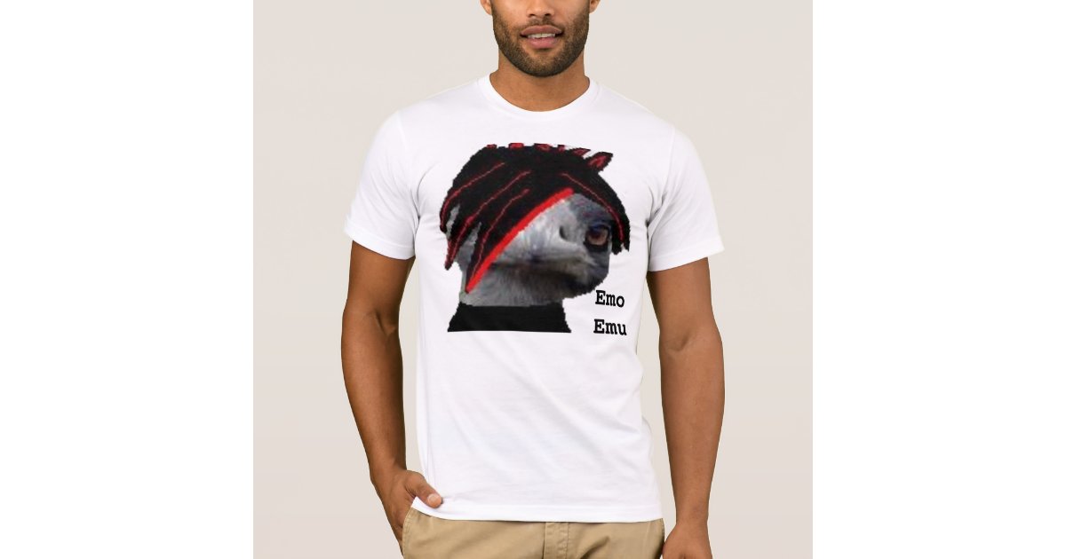 Emo Emu T-Shirt | Zazzle