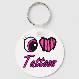 Heart Tattoo Keychains - No Minimum Quantity | Zazzle Heart Tattoo Keychains - No Minimum Quantity | Zazzle