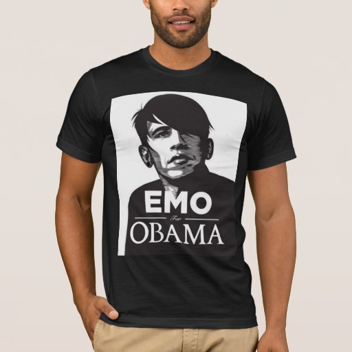 Emo For Obama T-Shirt | Zazzle