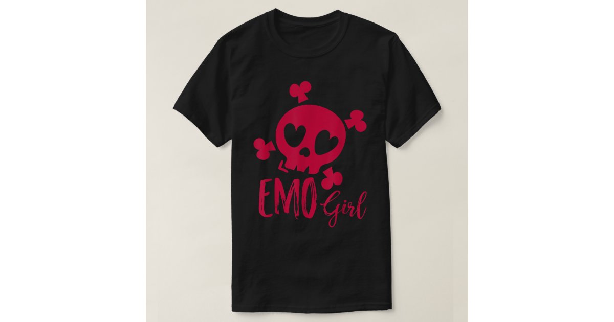 Emo Girl Skull
