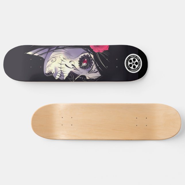 Emo Girl Skateboard Deck | Zazzle