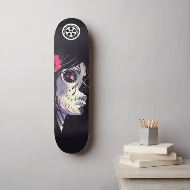Emo Girl Skateboard Deck | Zazzle